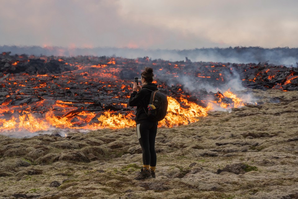 The volcano has erupted twice in the past two years