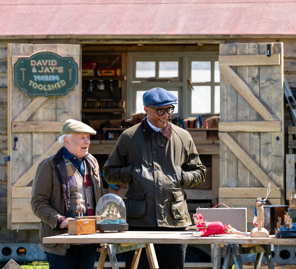 He has been working with actor Sir David Jason