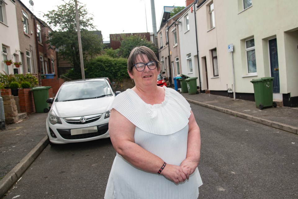 Tracey Anne Pepper, 56, says you used to get a free match ticket if a ball landed in your garden