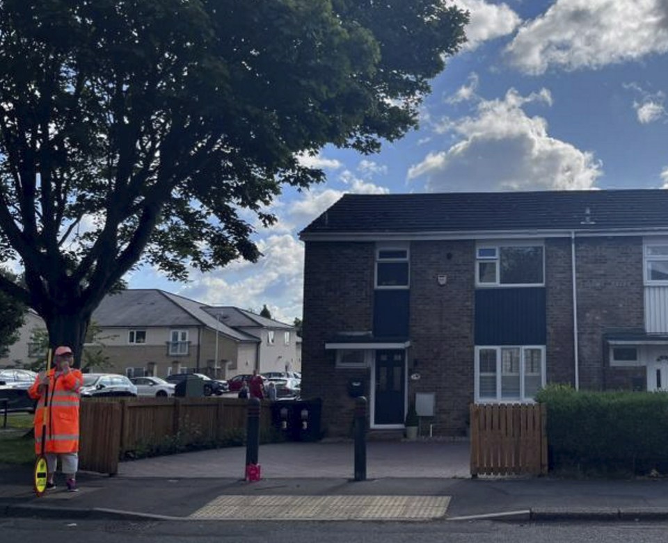 The council installed bollards directly outside the woman's drive