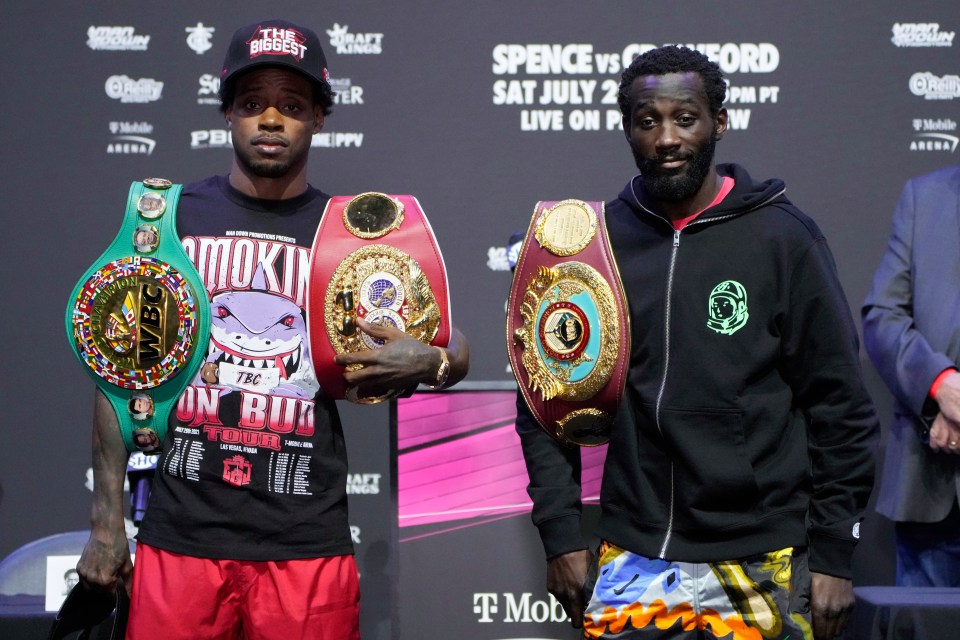 Errol Spence Jr and Terence Crawford will finally throw down in a huge welterweight fight