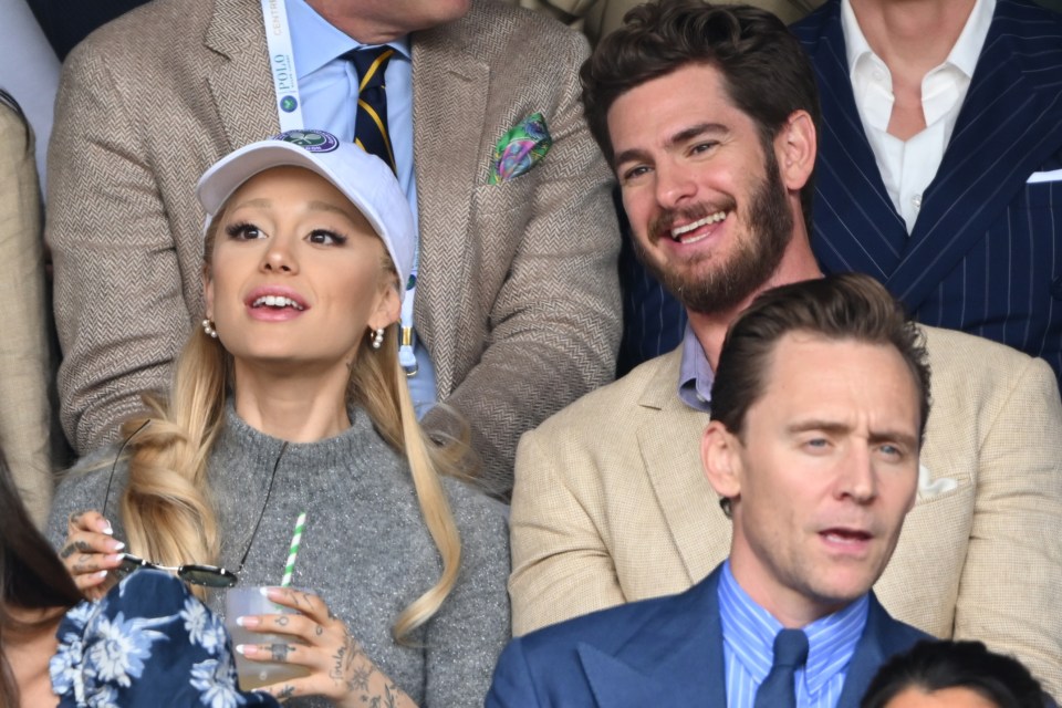 Ariana Grande was spotted looking fresh faced at Wimbledon