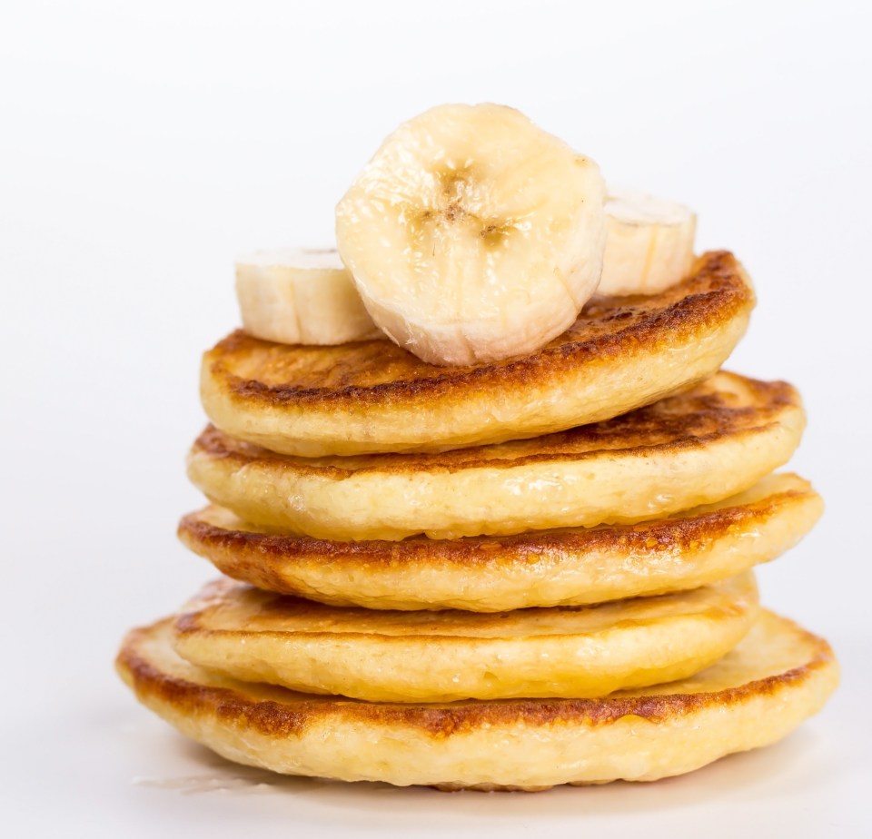 Serve these banana pancakes for the perfect sweet treat at any time of day