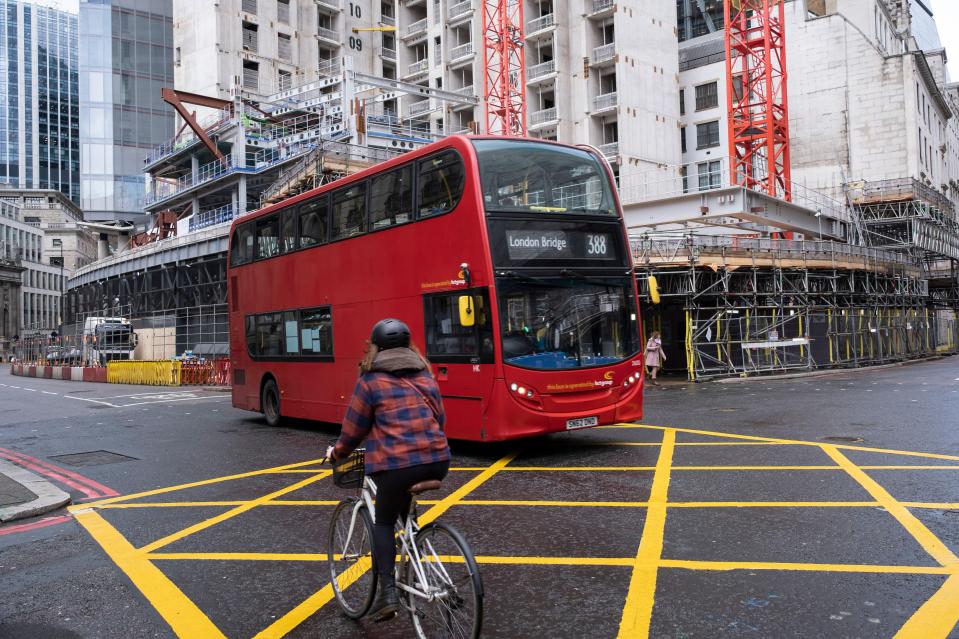 Yellow box junctions are usually found at a junction of two or more roads