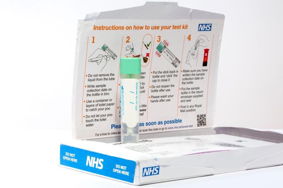 In May, George tweeted: 'I wish I’d had access to one of these kits when I was diagnosed nine years ago'