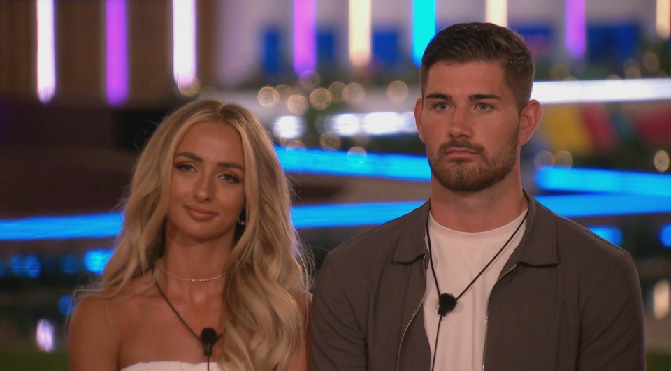 Abi and Scott were booted from the villa last night