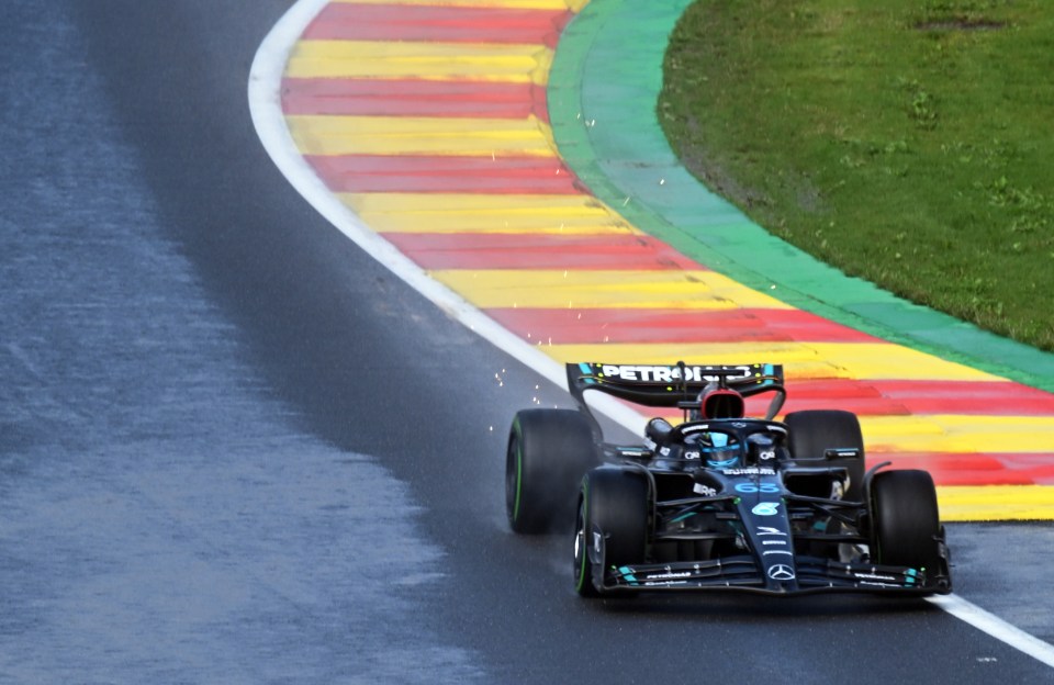 Lewis Hamilton was handed a five-second time penalty for his collision with Sergio Perez