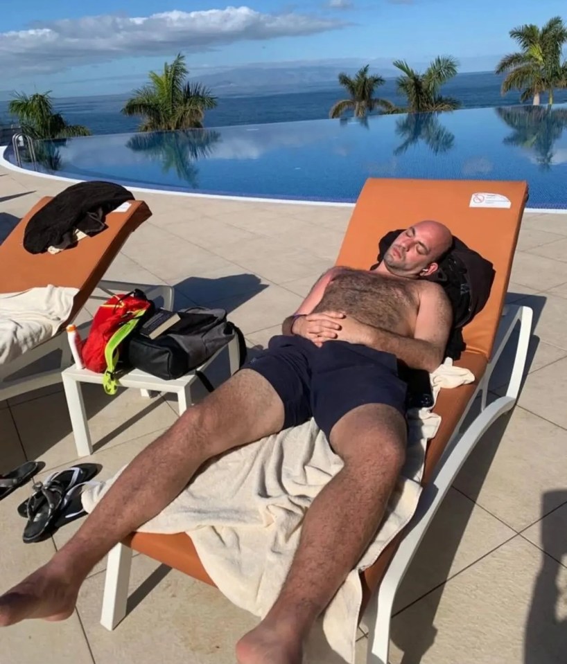 The bloke has been on over 30 all-inclusive holidays