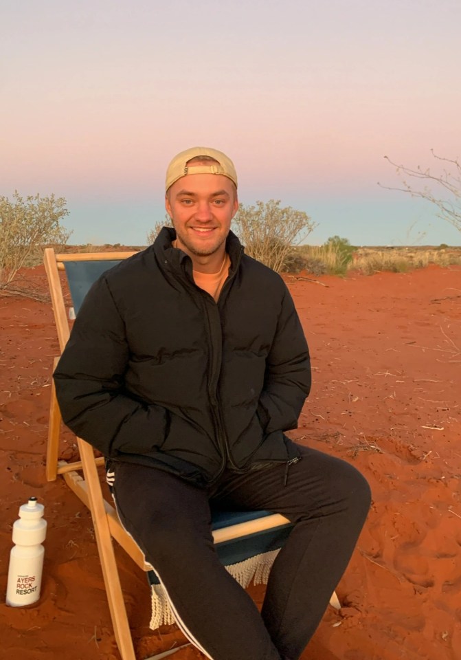 Olly never expected to meet a catfish in the form of a colleague on his working holiday