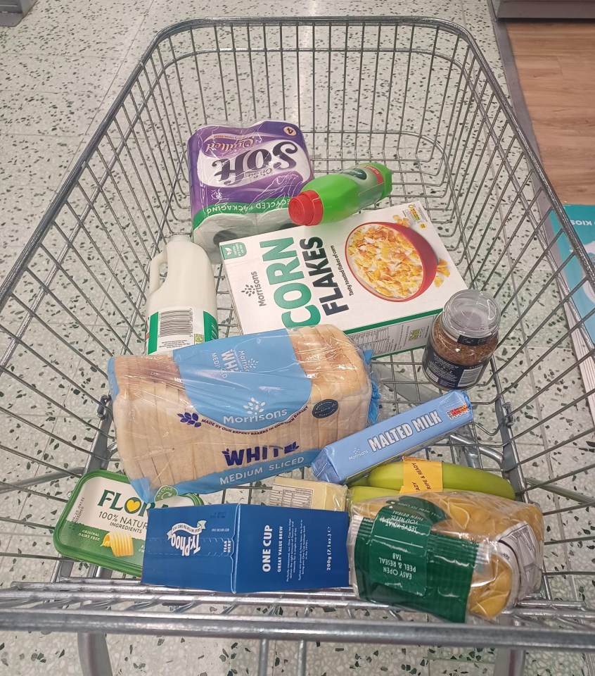 Morrisons was reasonably fast and the cashier was well-mannered