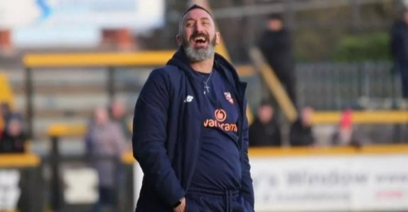 The ex-Manchester United man is now manager of National League North side Scarborough Athletic