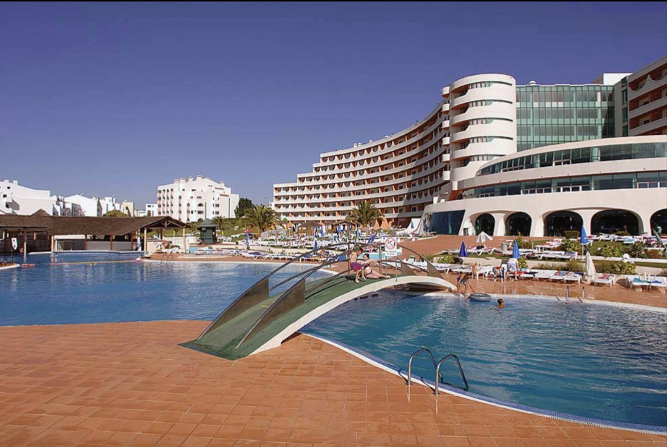 The Paraiso Hotel in the popular resort of Albufeira in Portugal (file photo)