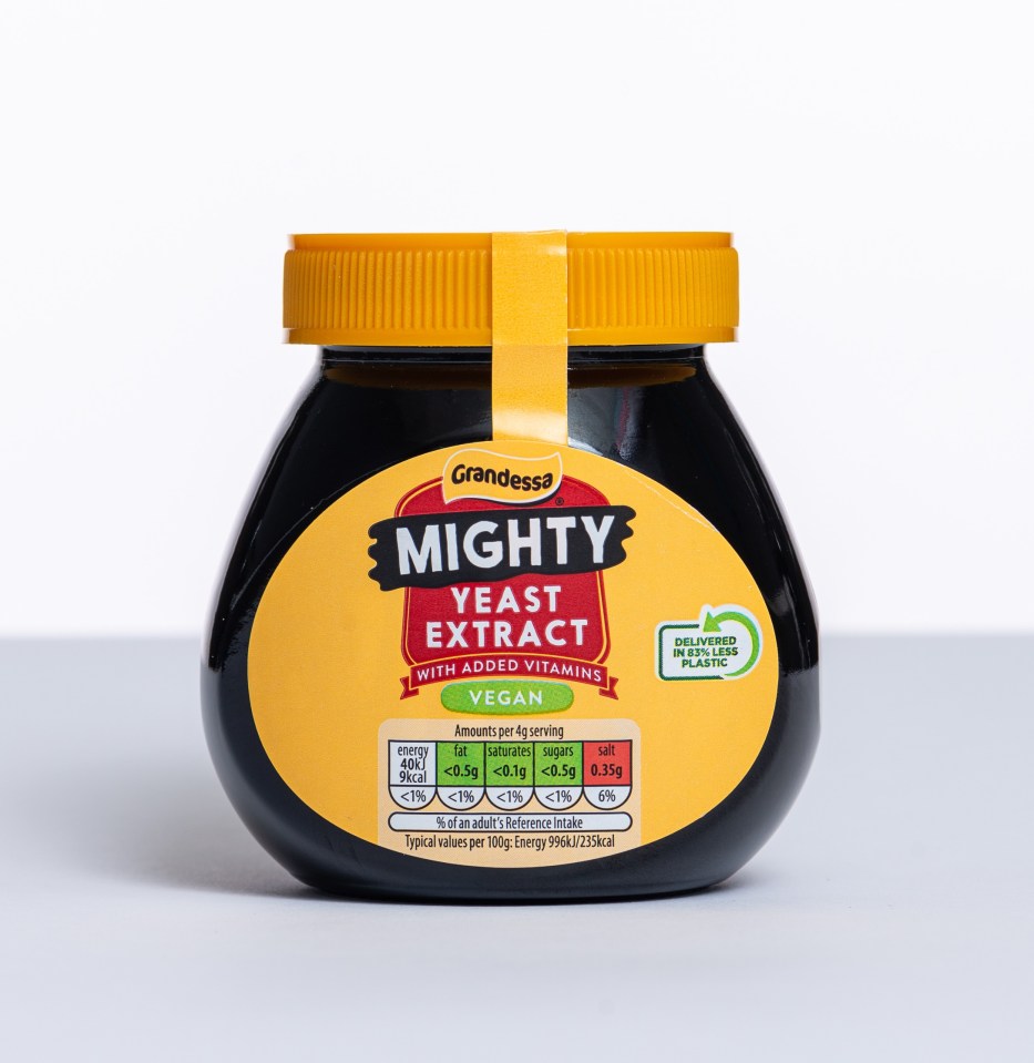 Aldi's Grandessa yeast extract was surprisingly strong