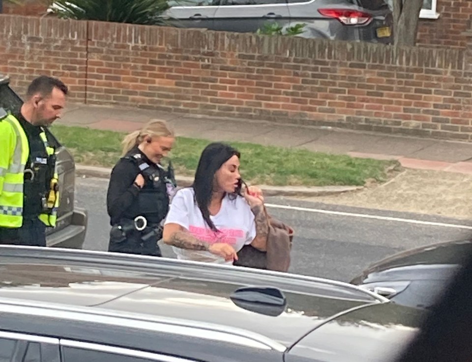 Katie Price could face another driving ban just weeks after being allowed back on the roads – after cops seized her Range Rover