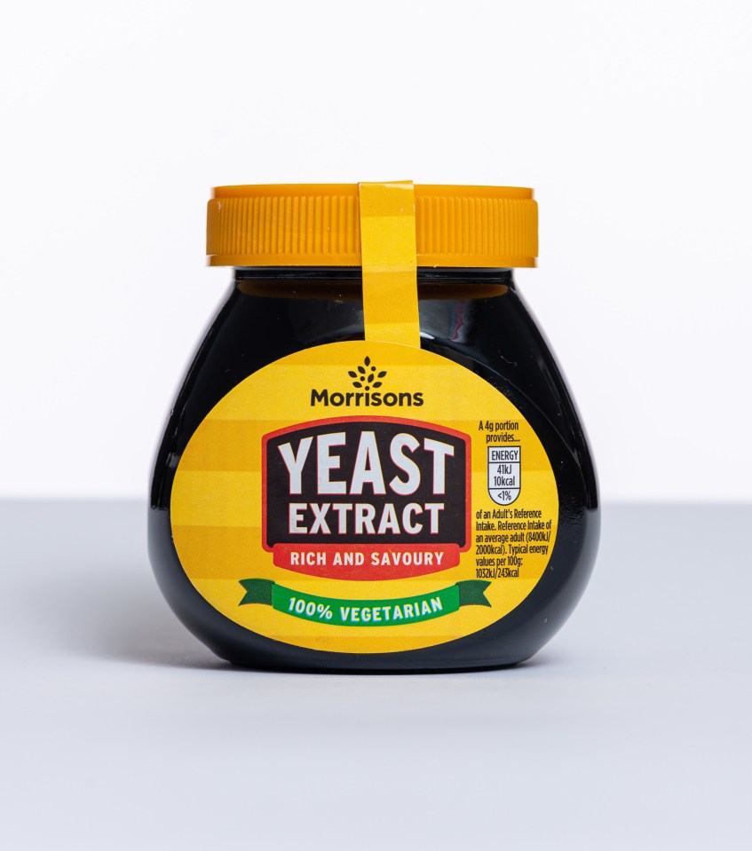 Morrisons' own-brand yeast extract was quite mild