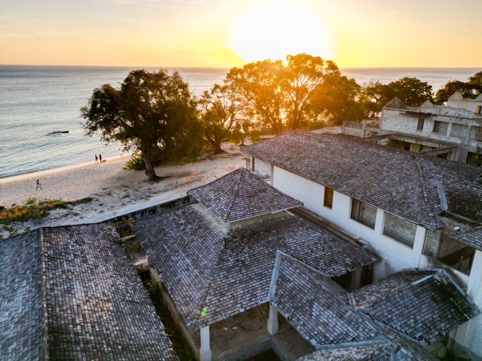 The site overlooks Paradise Beach in Barbados