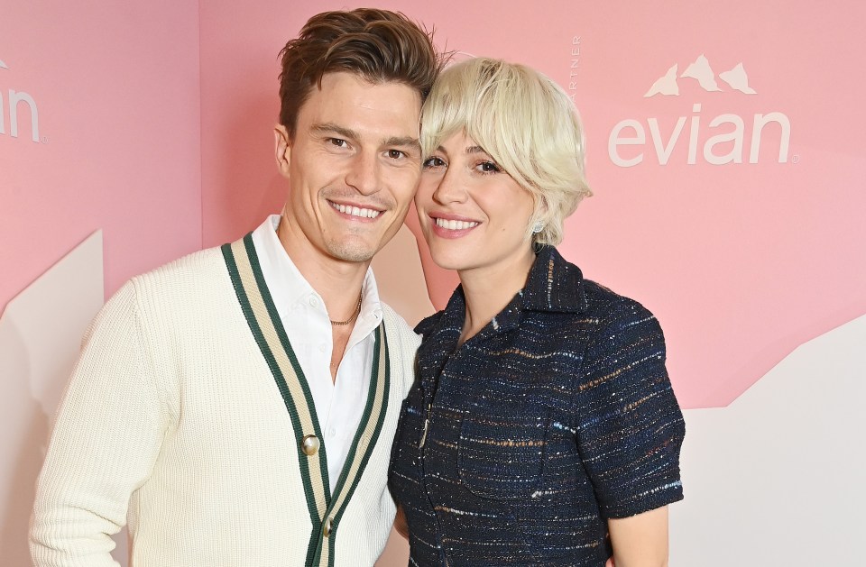 She is expecting her first child with husband Oliver Cheshire