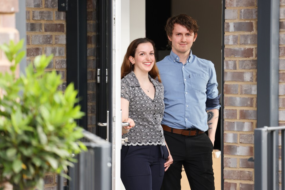 Stan and Eleonora moved into their one-bedroom flat in June