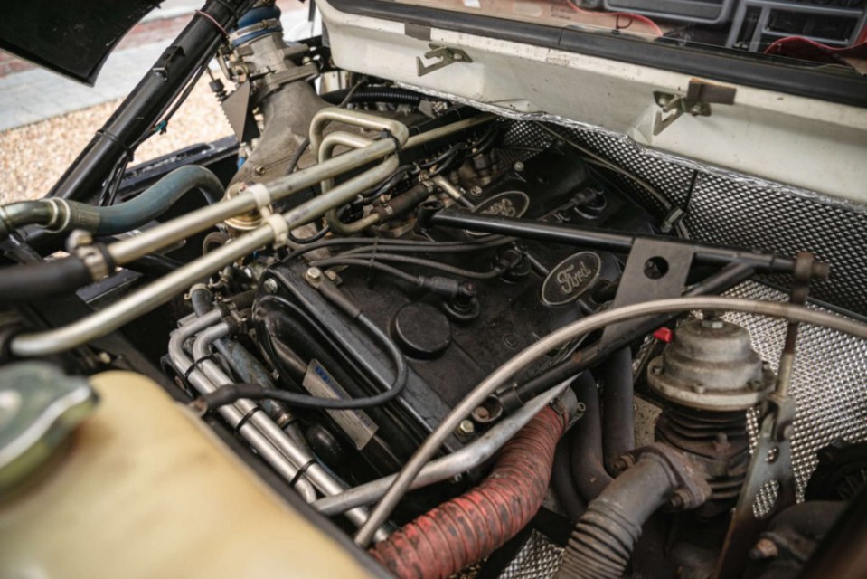 TURBO HERO Classic 80s Ford RS200 up for sale at auction - super low mileage and jaw-dropping original condition mean its set to go for a FORTUNE, , Link To - //rb.gy/12vjs, , Credit- silverstoneauction