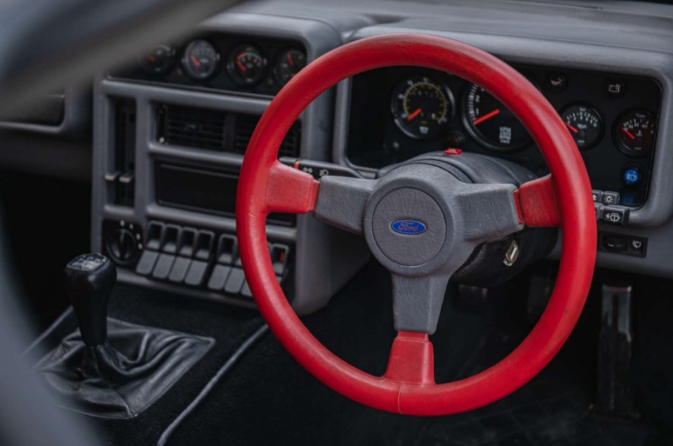 TURBO HERO Classic 80s Ford RS200 up for sale at auction - super low mileage and jaw-dropping original condition mean its set to go for a FORTUNE, , Link To - //rb.gy/12vjs, , Credit- silverstoneauction