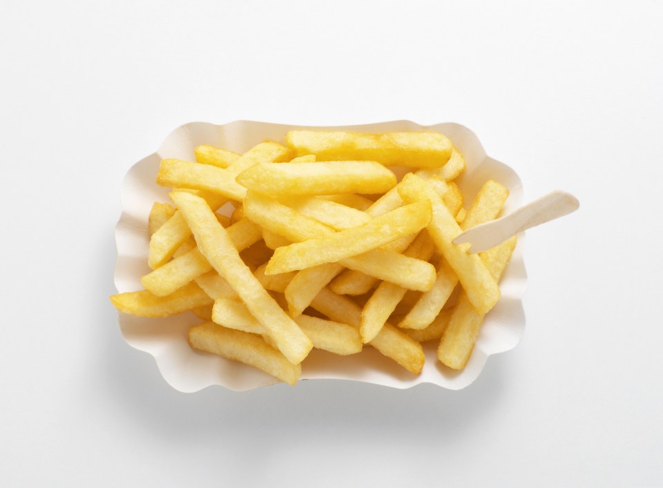 Chips are one of the most popular foods in the UK