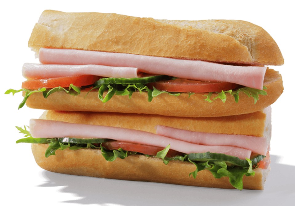 HIGH STREET LUNCHES LYNSEY HOPE<br />
Greggs Honey Roast Ham Salad Baguette