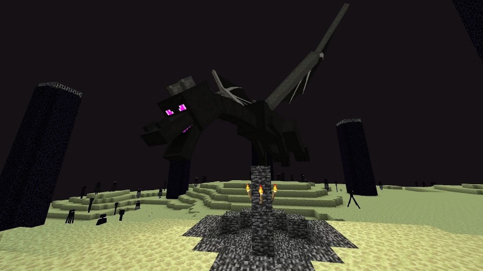 The Ender Dragon is famously hard to take down.