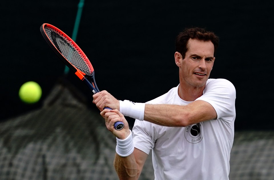 Two-time champion Sir Andy Murray is among the Brits scheduled to play today, having spent Monday on the practice courts