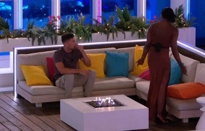 Things exploded between the pair with Catherine trying to get Whitney involved