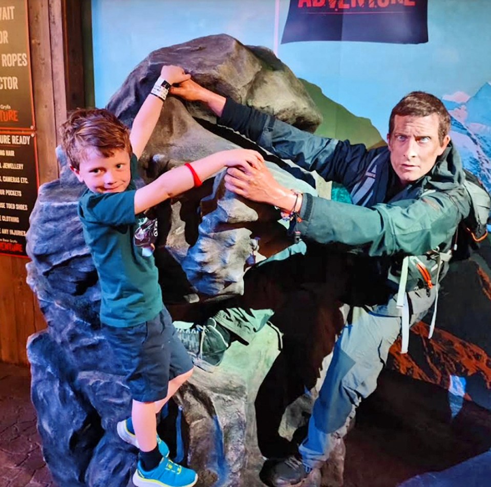 My five-year-old son Clark and I tested out the thrilling pursuits such as sky diving simulation iFly and Bear's climbing walls