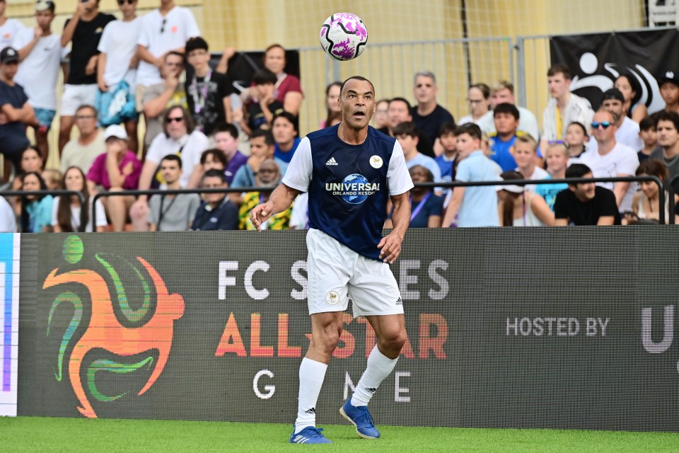 Brazil star Cafu featured for the FC Series side