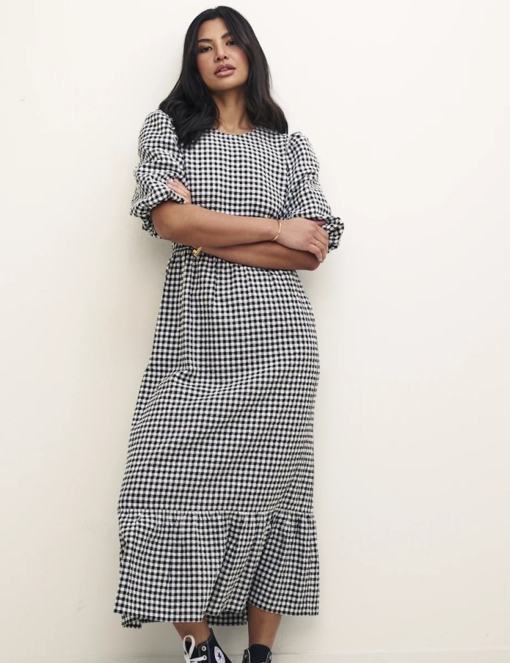 Nobody's Child gingham midi will set you back £35