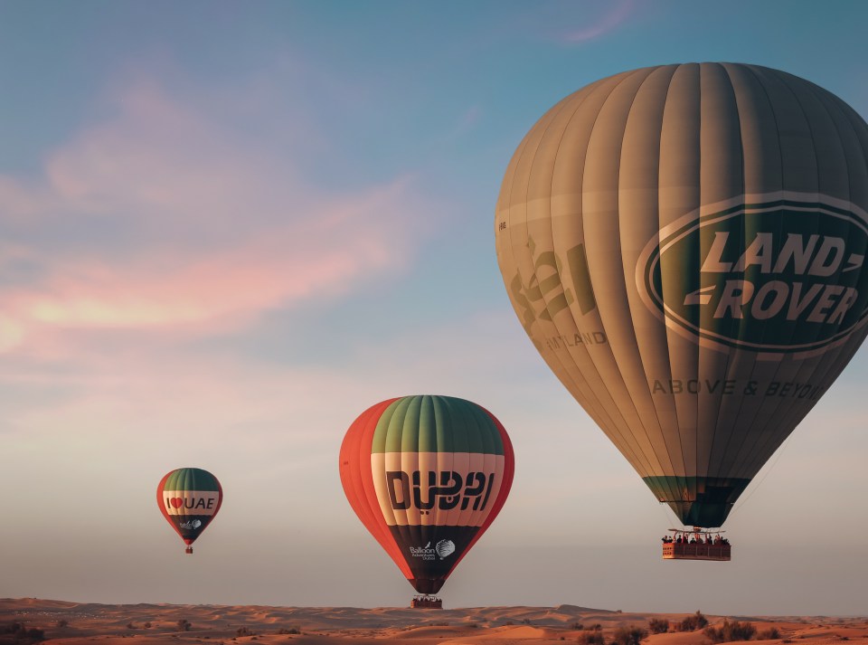 Take to the skies with Balloon Adventures Dubai