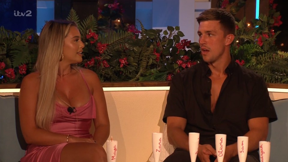 Ella was not happy after she was shown a clip of Mitch calling her 'fake'