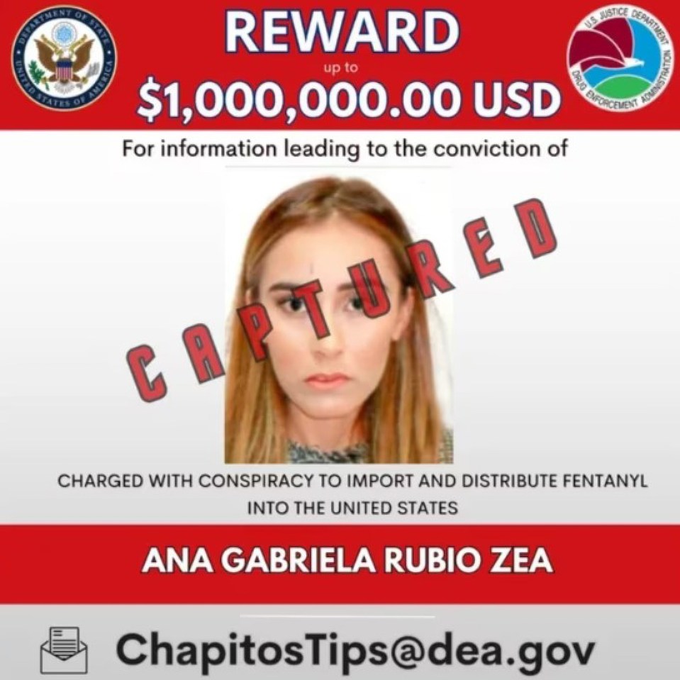 Ana Gabriela Gaby Rubio Zea, 32, poses in undated photo. She was one of  five people extradited to  the United States of America for crimes related to drug trafficking, in Guatemala, on Thursday, July 20, 2023. (Newsflash)