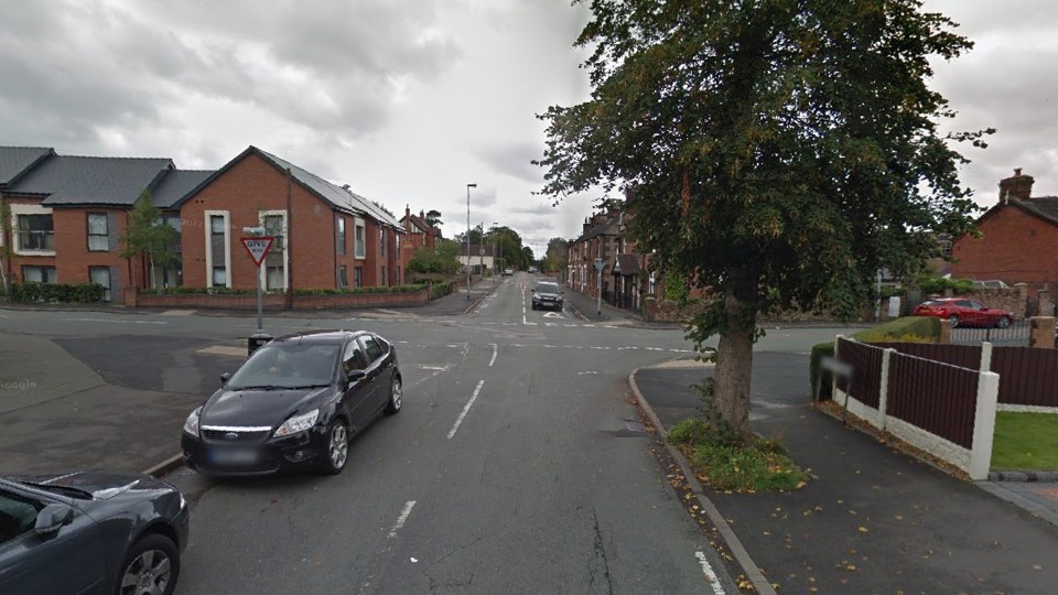 A man in his 40s was found covered in 'unsafe chemicals' in a property in Stoke-on-Trent this morning