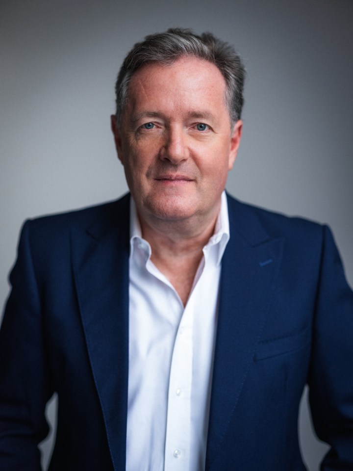 piers morgan for his facebook page, must clear with piers before use, see will payne / simon cosyns