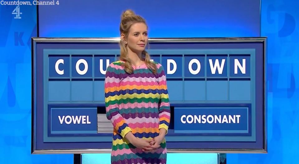 Rachel Riley from Countdown,