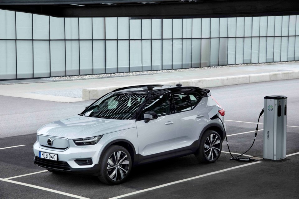 Undated handout photo issued by Volvo Car Uk showing a Volvo XC40 Recharge P8 AWD with the Swedish manufacturer announcing it will phase out all cars with an internal combustion engine by the end of the decade. Volvo has pledged to sell only electric cars by 2030 and switch all sales to online. Issue date: Tuesday March 2, 2021. PA Photo. See PA story TRANSPORT Volvo. Photo credit should read: Volvo Car Uk/PA Wire NOTE TO EDITORS: This handout photo may only be used in for editorial reporting purposes for the contemporaneous illustration of events, things or the people in the image or facts mentioned in the caption. Reuse of the picture may require further permission from the copyright holder.