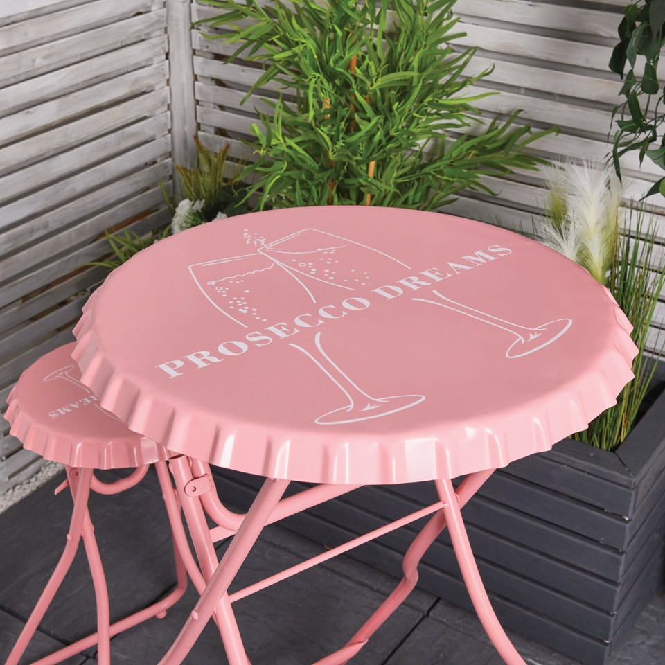 Prosecco Dreams Bar Table With Stools has been reduced by 52%