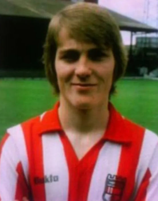 He used to play football for Brentford