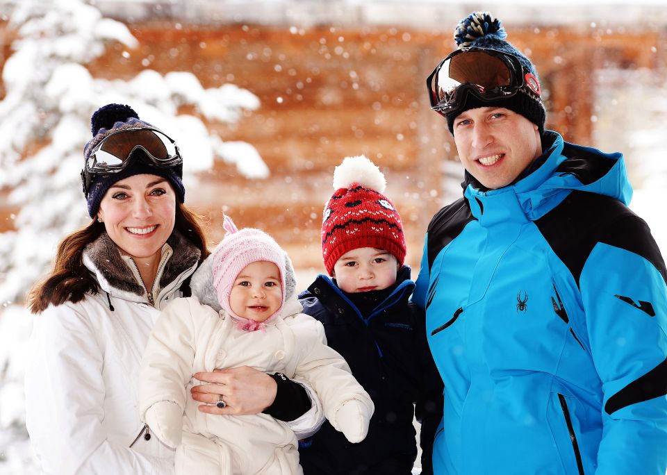 As well as tropical getaways, the family love skiing at the luxury French resort of Courchevel