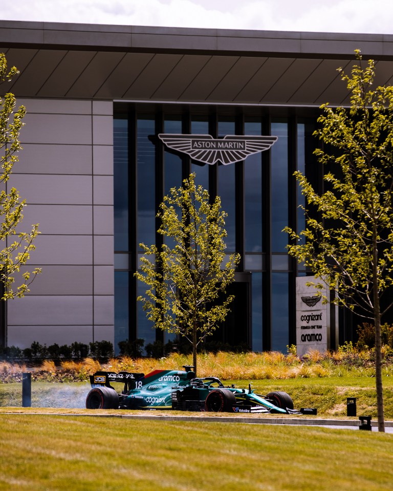 The new HQ is opposite the famous Silverstone race track