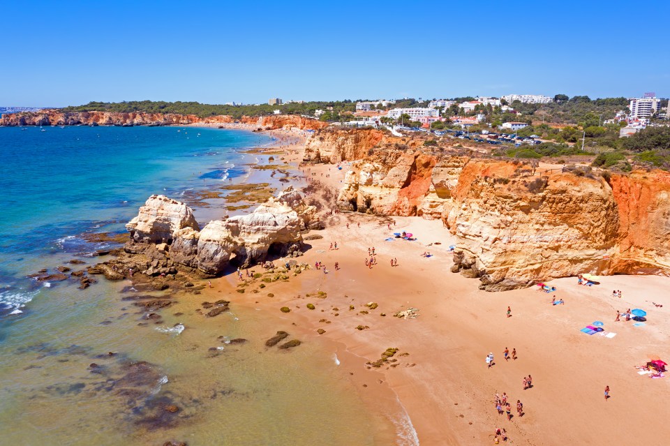 It's a British holiday hot spot on the picturesque Portugal coast