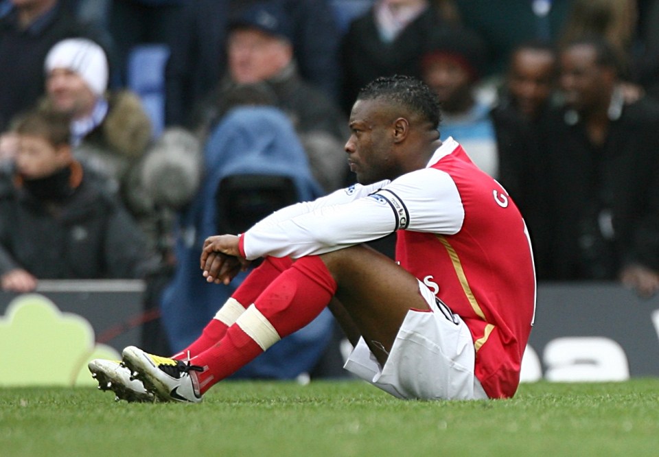 Arsenal’s captain William Gallas, who famously had an on-pitch meltdown, criticised team-mates