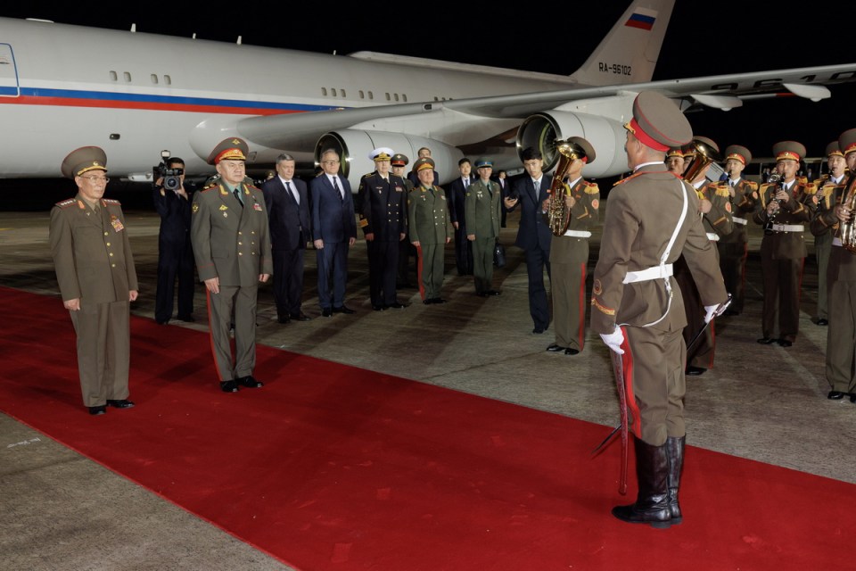 The visit is the first known of a foreign delegation in North Korea since the Covid pandemic