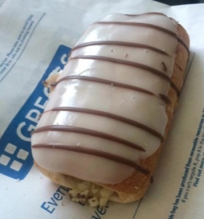 Greggs apple Danish