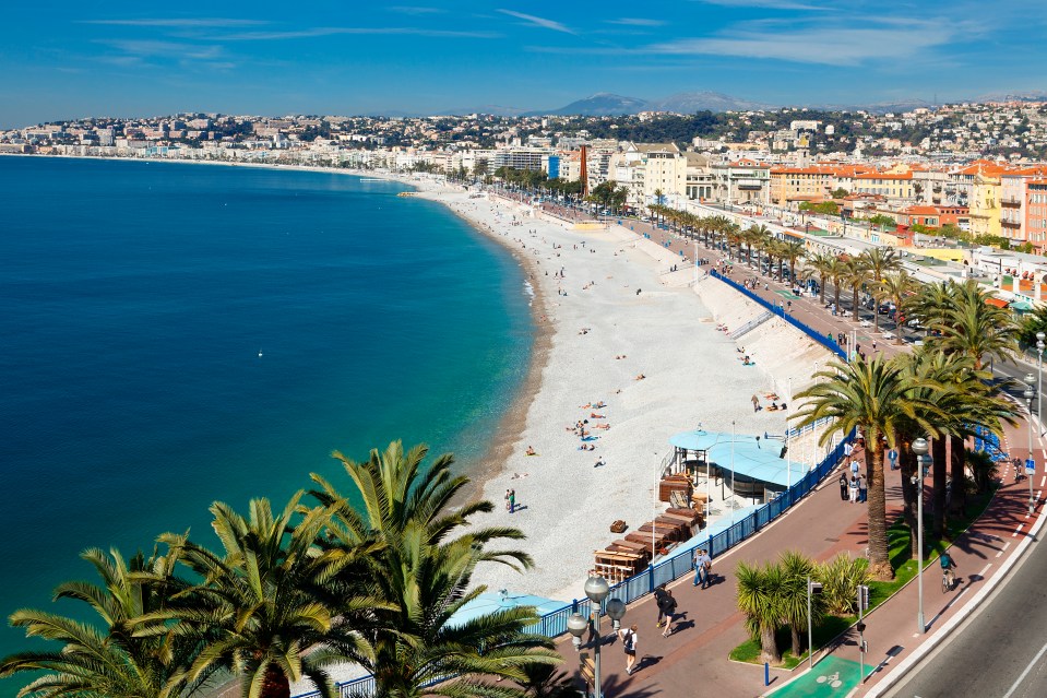 Nice has idyllic sandy beaches with buzzing bars