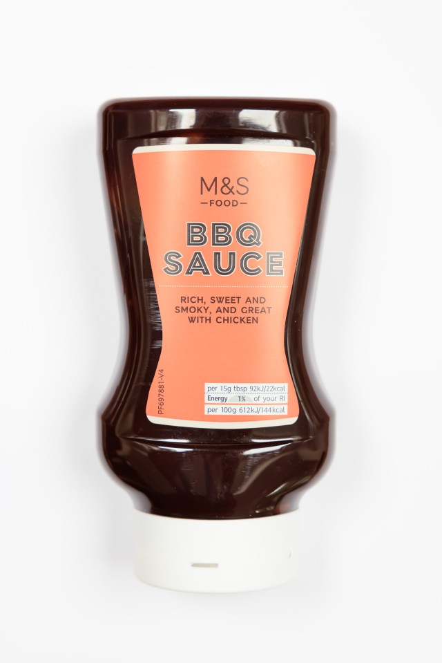 The M&S sauce comes with a hint of paprika running through it