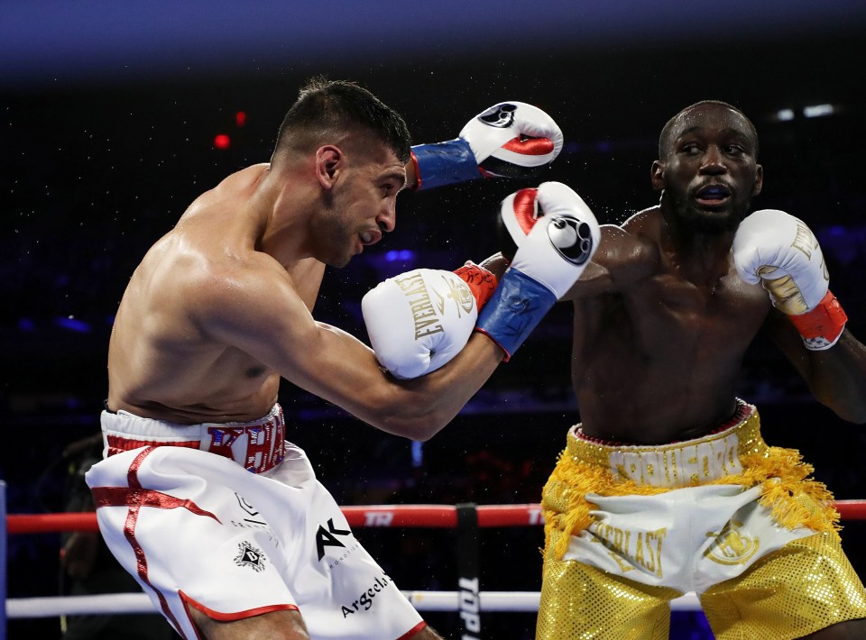 Amir Khan issued a warning about Terence Crawford, who battered him in 2019